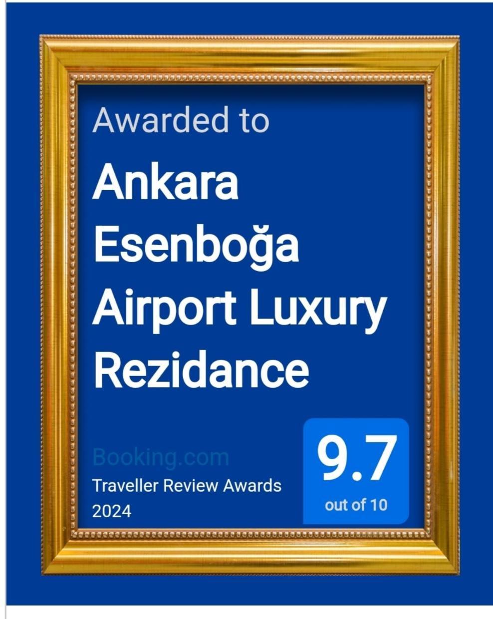 Ankara Esenboga Airport Luxury Rezidance Apart Exterior photo